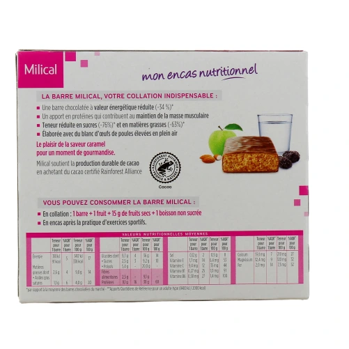 Milical Barres Hyperprotéinées