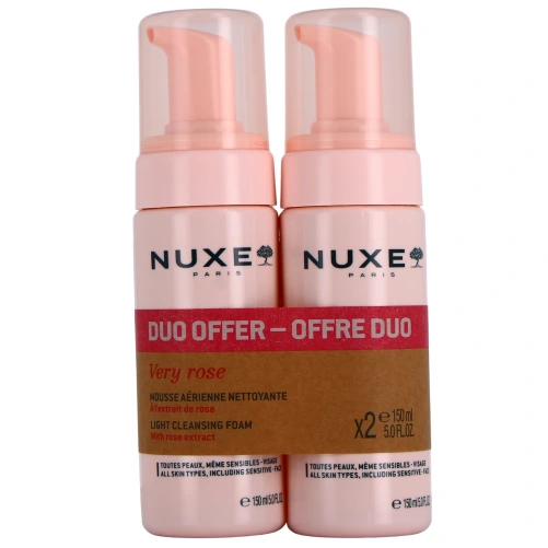 Nuxe Very Rose Mousse Aérienne Nettoyante