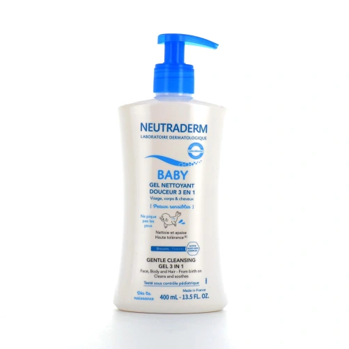Neutraderm Baby Gel Nettoyant 3-en-1