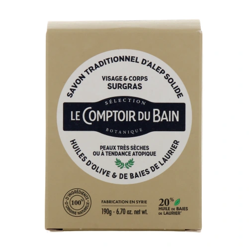 Le Comptoir du Bain Savon Traditionnel d'Alep Solide