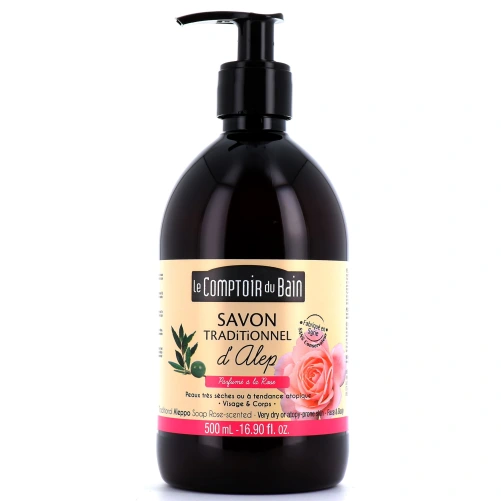 Le Comptoir du Bain Savon Traditionnel d'Alep à la Rose