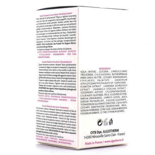 Algotherm Fluide Protecteur Haute Tolérance 50ml
