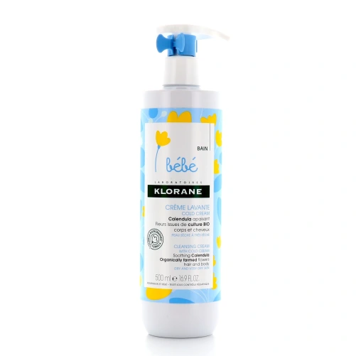 Klorane Bébé Crème lavante au Cold Cream