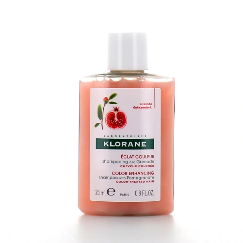 Klorane Shampoing Grenade Éclat Cheveux colorés