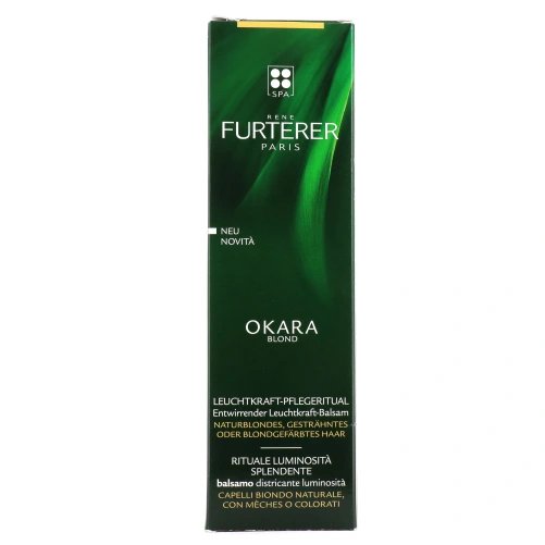 Furterer Okara Blond Baume Démêlant Rituel Eclat Lumière
