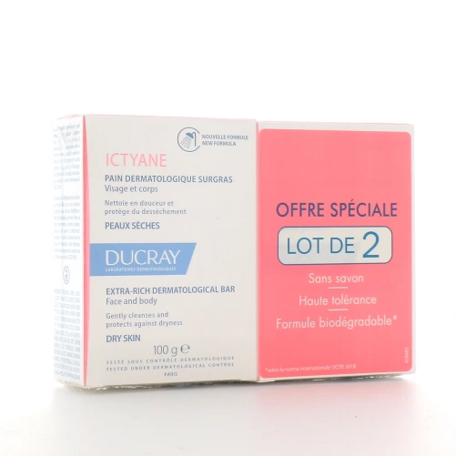 Ducray Ictyane Pain Dermatologique Surgras