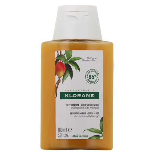 Klorane Shampoing Nutrition Cheveux Secs Mangue