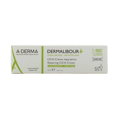 A-Derma Dermalibour + Cica Crème Réparatrice