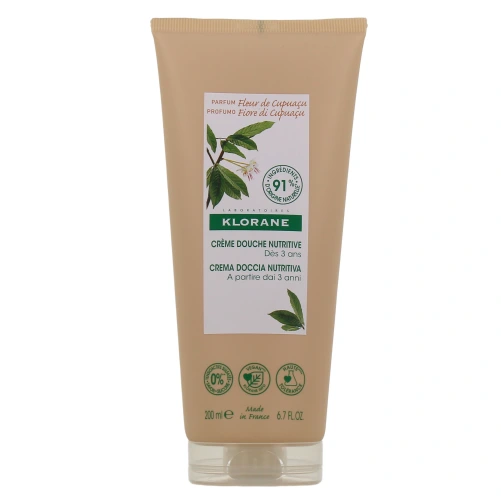 Klorane Crème Douche Nutritive au Cupuaçu Bio