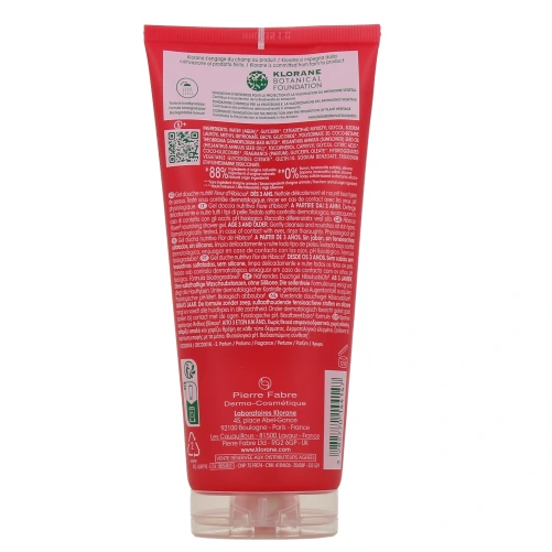 Klorane Gel Douche au Cupuaçu Bio