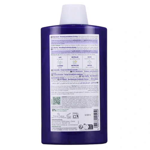 Klorane Shampooing Déjaunissant à la Centaurée Bio