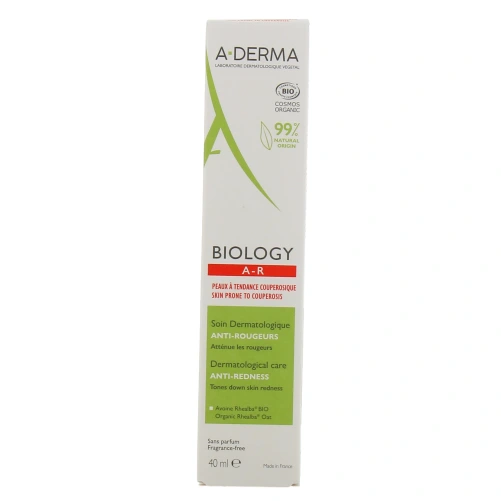 A-Derma Biology AR Soin Dermatologique Anti-Rougeurs Bio