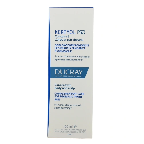 Ducray Kertyol PSO Concentré Usage Local Psoriasis