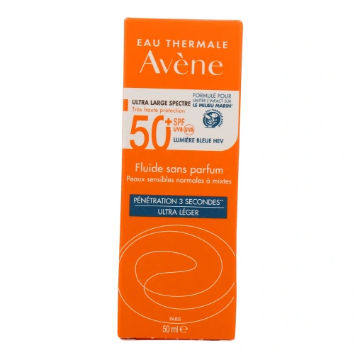 Avène Fluide Solaire Peaux Sensibles SPF 50+
