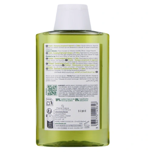 Klorane Shampooing au Cédrat