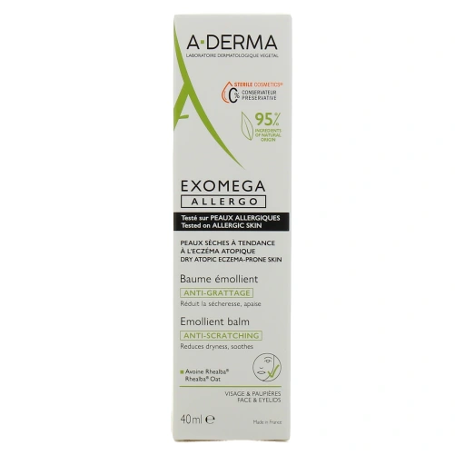 A-Derma Exomega Allergo Baume Emollient