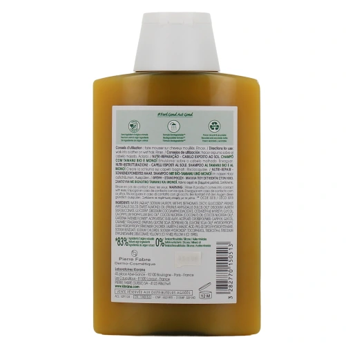 Klorane Shampooing Tamanu Bio Monoï