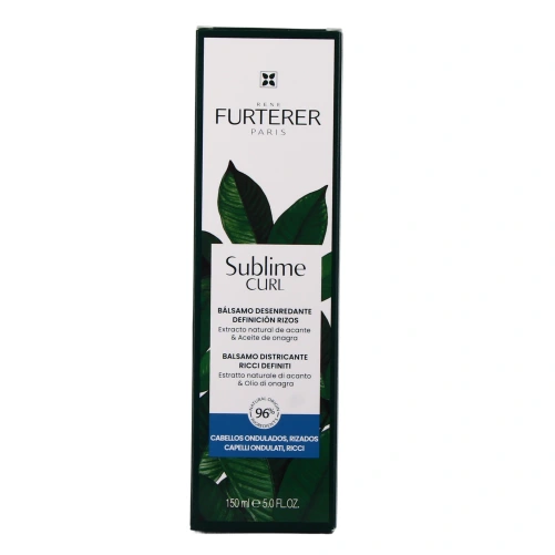 Furterer Sublime Curl Baume Démêlant Définition Boucles
