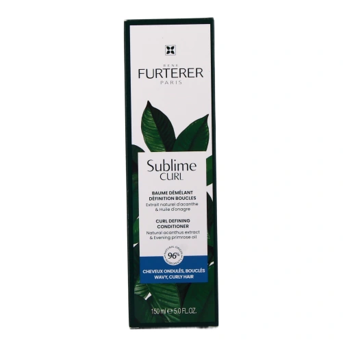 Furterer Sublime Curl Baume Démêlant Définition Boucles