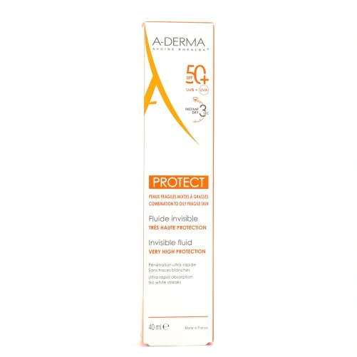 A-Derma Protect Fluide Invisible SPF 50+
