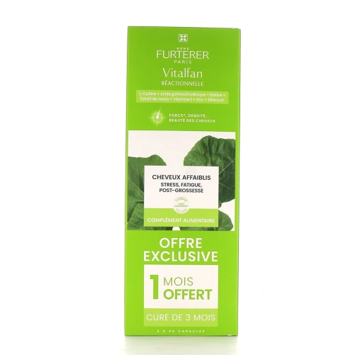 Furterer Vitalfan Antichute Réactionnelle en capsules