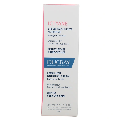 Ducray Ictyane Crème Emolliente Corps