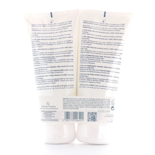 Ducray Ictyane Crème Emolliente Corps