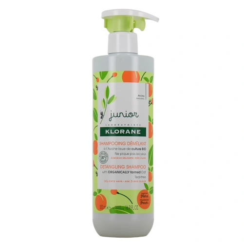 Klorane Junior Shampooing Démêlant Pêche