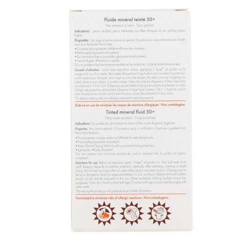 Avène Fluide Minéral teinté SPF50+