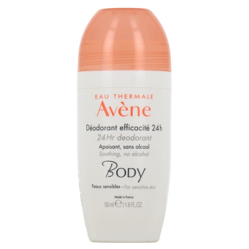 Avène Body Déodorant Roll-On 24h
