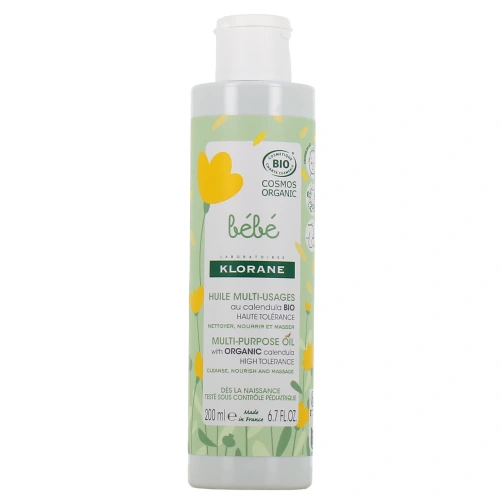 Klorane Bébé Huile Multi-Usages Bio