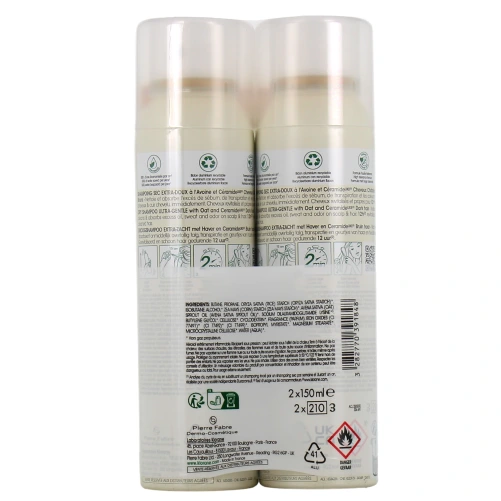 Klorane Shampoing Sec Avoine Céramide Cheveux Bruns