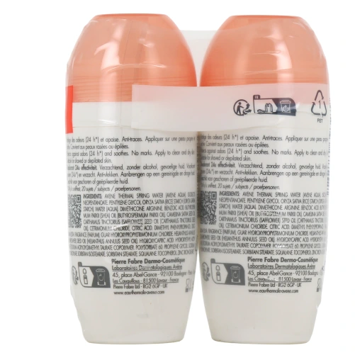 Avène Body Déodorant Roll-On 24h