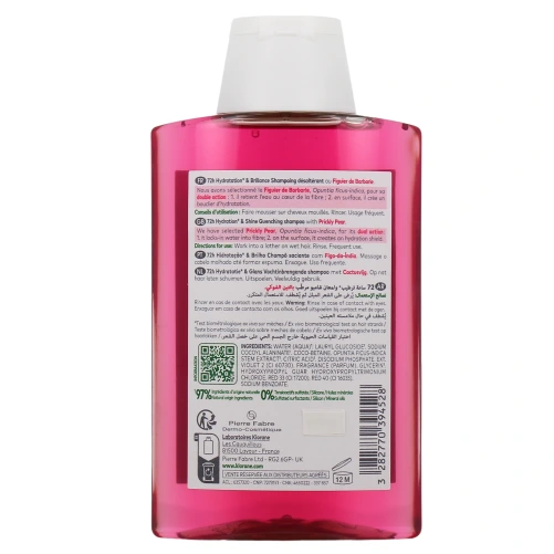 Klorane Shampoing Désaltérant au Figuier de Barbarie