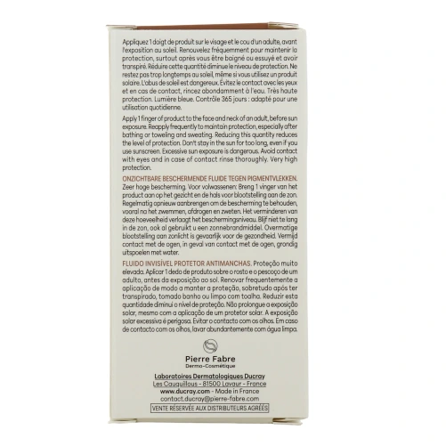 Ducray Melascreen Control 365 Days Fluide SPF50+