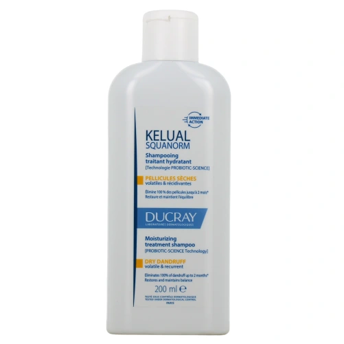 Kelual Squanorm Shampooing Traitant Hydratant Pellicules Sèches