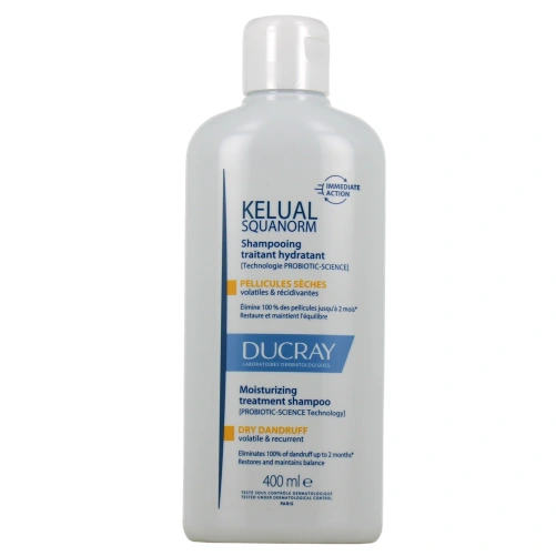 Kelual Squanorm Shampooing Traitant Hydratant Pellicules Sèches