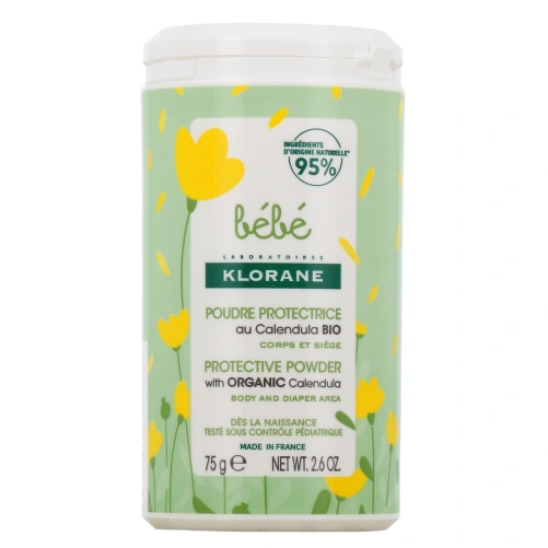 Klorane Bébé Poudre de Toilette Protectrice