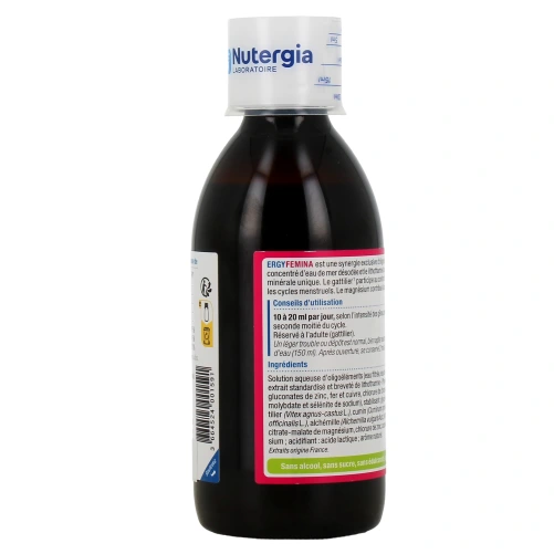 Nutergia Ergyfemina Cycles Menstruels
