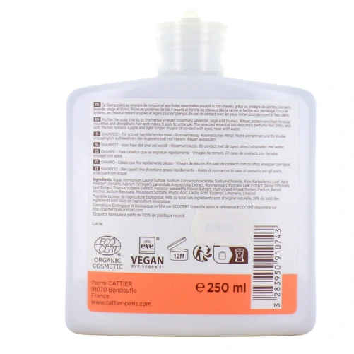Cattier Shampooing Bio