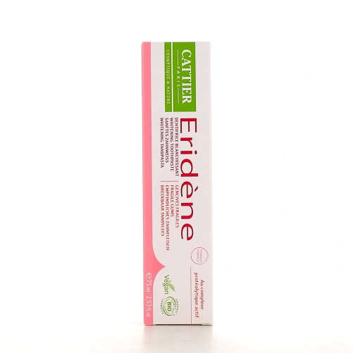 Cattier Eridène Dentifrice Bio Gencives Fragiles