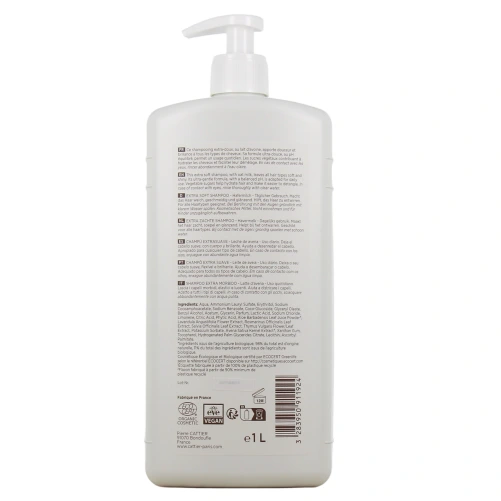 Cattier Shampooing Bio Extra-Doux Lait d'Avoine