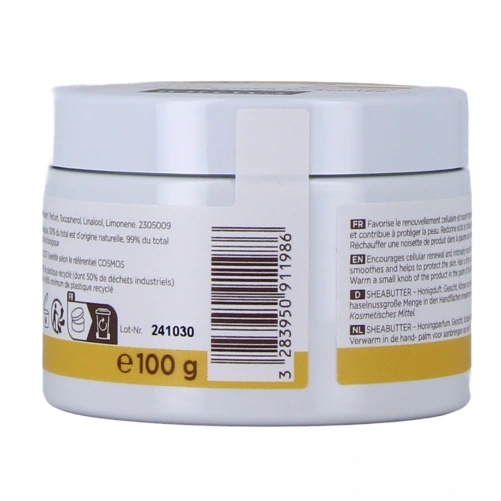 Cattier Beurre de Karité Bio Parfum Miel