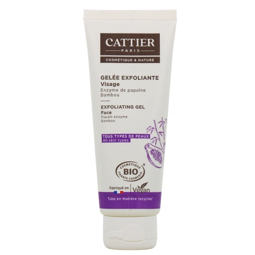 Cattier Gelée Exfoliante Visage Bio