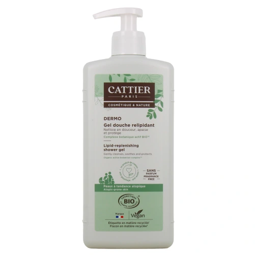 Cattier Dermo Gel Douche Relipidant Bio