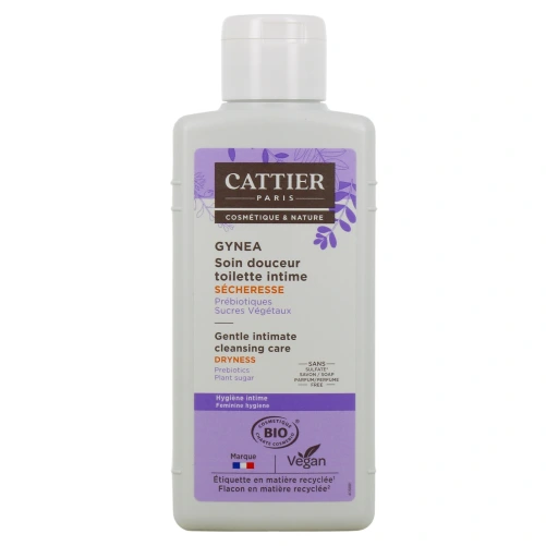 Cattier Gynea Soin Douceur Toilette Intime Sécheresse Bio