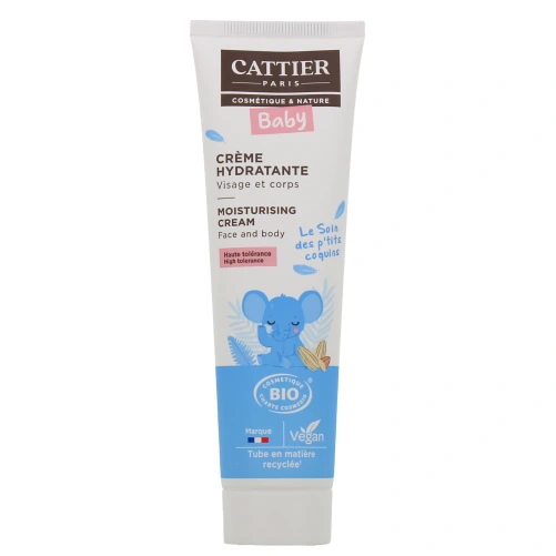 Cattier Bébé Crème Hydratante Bio