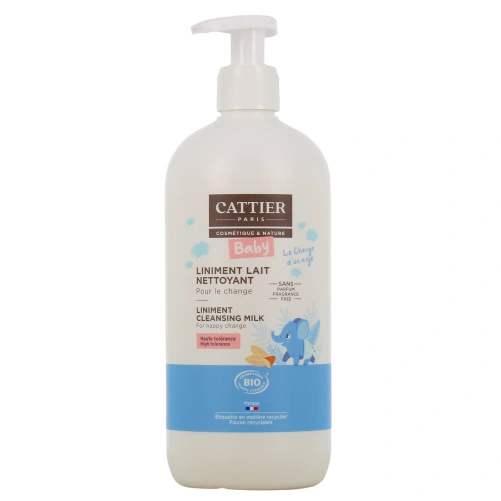 Cattier Bébé Liniment Lait Nettoyant Bio