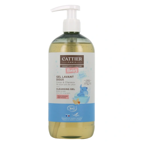 Cattier Bébé Gel Lavant Doux Bio