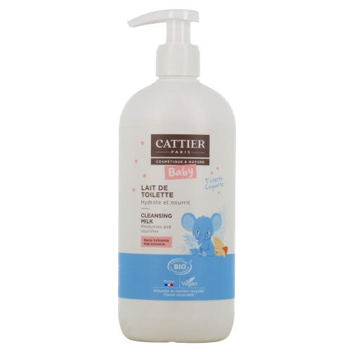 Cattier Bébé Lait de Toilette Bio